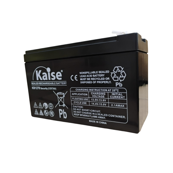 12700 Batería Kaise KB1270 12v 7Ah