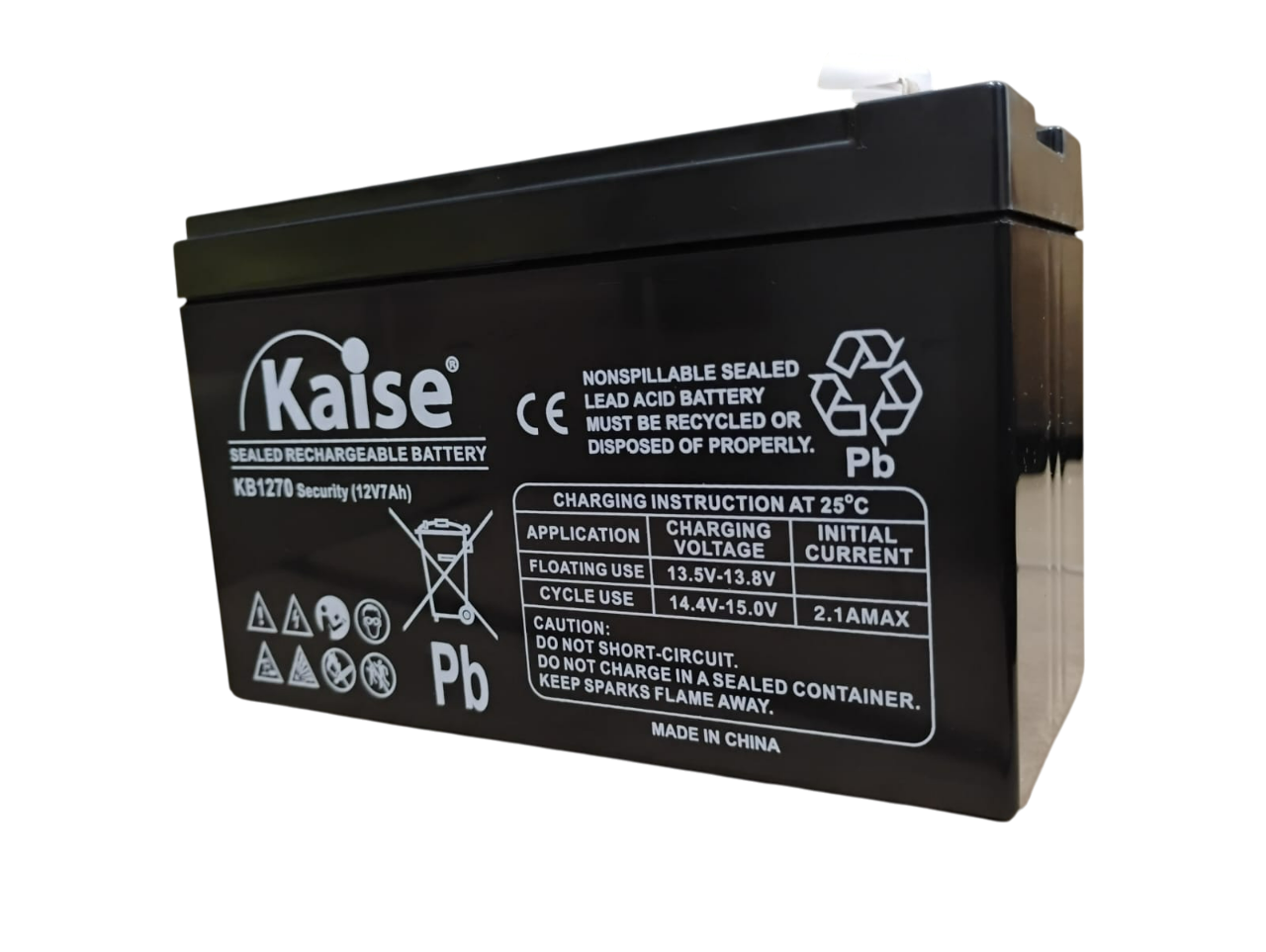 Batería Kaise KB1270 12v 7Ah