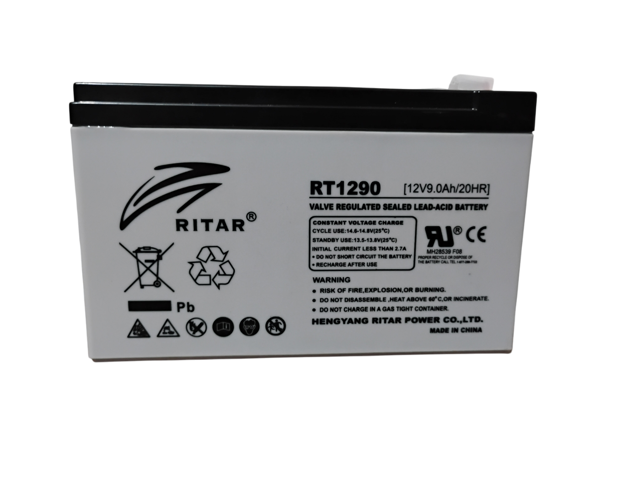 BATERIA RITAR 12V 9AH RT-1290