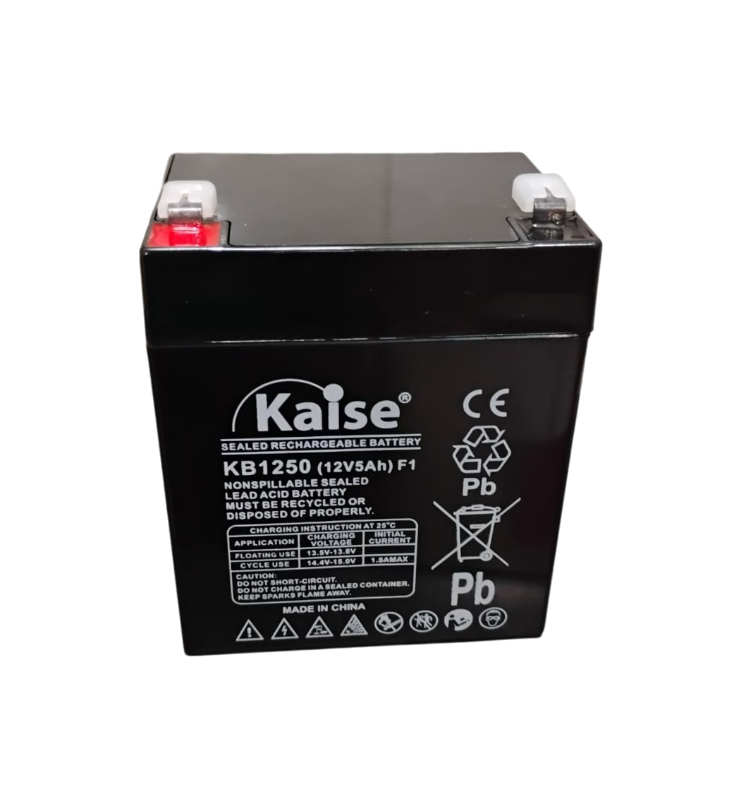 Bateria Kaise 12V 5AH VRLA AGM